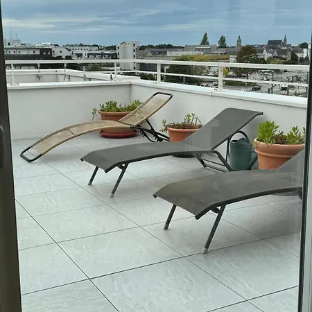 8 Pers Gare Roof Standing Traversant 4 * Vannes